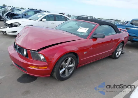 2008 Ford Mustang Gt Deluxe/Gt Premium from USA, damaged, VIN 1ZVHT85H085131870
